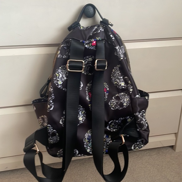 Floral Skull Mid size Backpack/DiaperBag - Picture 5 of 13